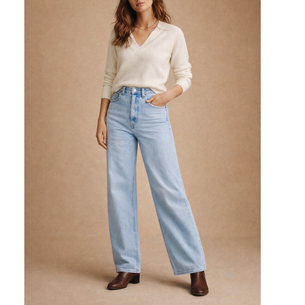 Levi's High Loose Jeans in Full Circle Medium Wash Women’s size 27 - Picture 9 of 9